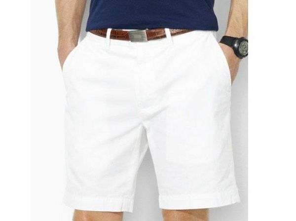 

mens casual .r summer shorts fashion luxury half colors solid color designer shorts, White;black