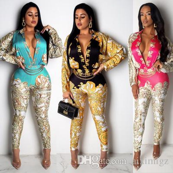 

комбинезоны и rompers моды весна осени для женщин, нагрудных шеи длинного рукава брюки карандаша sexy жестяных комбинезоны леди, Black;white