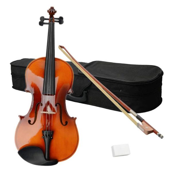 

16 дюймов acoustic ретро цвет viola набор чехол bow канифоль kit струнные инструменты maple монтессори music игрушка обучение