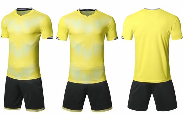 

2020 men sports customized soccer team soccer jerseys with shorts training jersey short custom jerseys shorts football uniform yakuda fitnes, Black