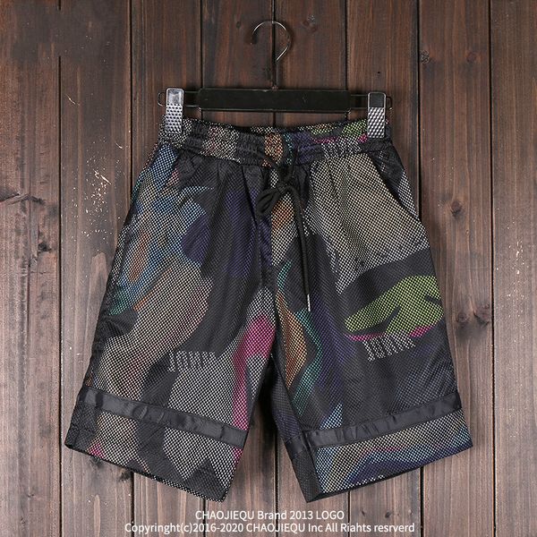

камуфляж шорты мужчин летние сыпучие hip hop street шорты мода пляж mesh bermuda masculina, White;black