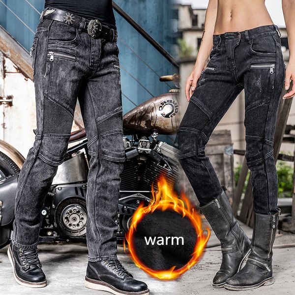 

motorcycle jeans outdoor riding jeans winter warm windproof motorcycle motorbike motocross pants men anti-fall moto pants