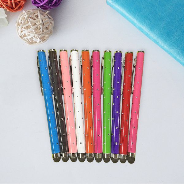 Capacitive Stylus Pen Touch Screen Universal Caneta altamente sensível para iphone xs mais X 8 iPad Samsung Galaxy Nota 9 S9 Sony LG Huawei Xiaomi