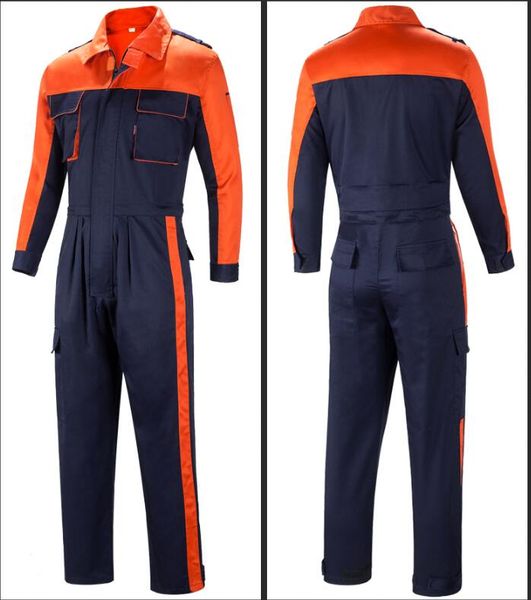 

new 2019 men's clothing one piece work wear painted protective suit one piece clothes jumpsuit bodysuit singer costumes, Black