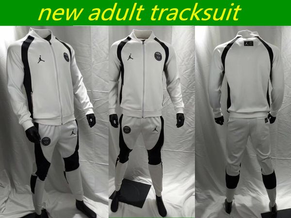 

2018 2019 p g jacket hoodie white champion league urvetement 18 19 p g mbappe football jacket air jordam occer track uit