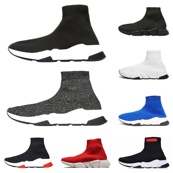 

Whole ale de igner men women peed trainer ca ual luxury ock hoe black white blue glitter men runner trainer neaker ize 36 45