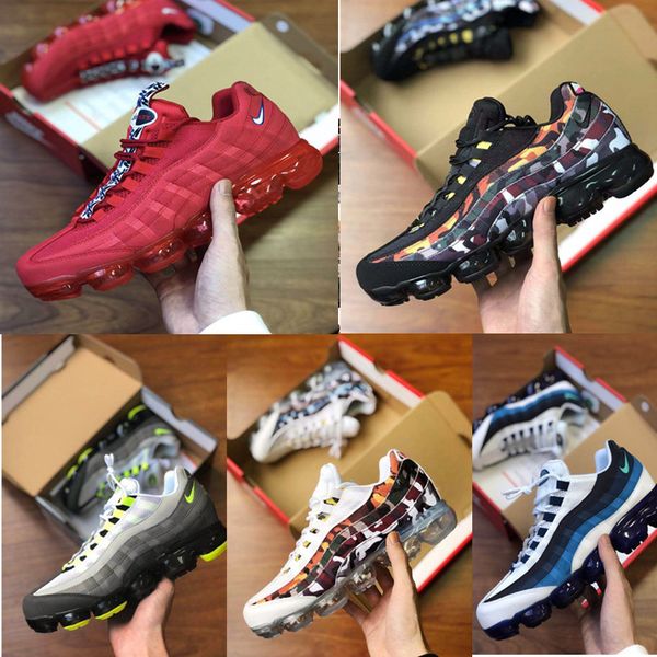 

with box 2019 95 hoe men athletic hoe 95 og men 95 running hoe men red yellow neon white neaker ca ual neaker