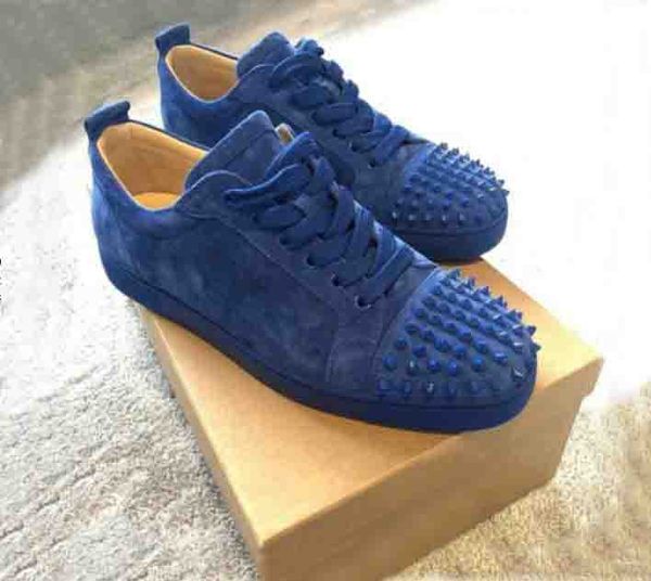 

с box low top red подошвы младший синий strass sneaker красный bottom мода rhinestone strass узелок причинная обуви mans женщина отдыха snea, Black