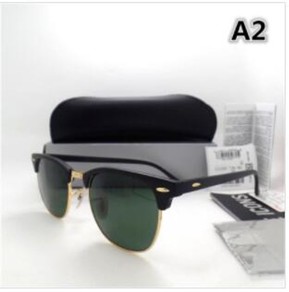 

brand cолнцезащитные очки металла высокого качества шарнир солнцезащитные очки мужские очки женские очки ray uv400 объектива unisex с первон, White;black