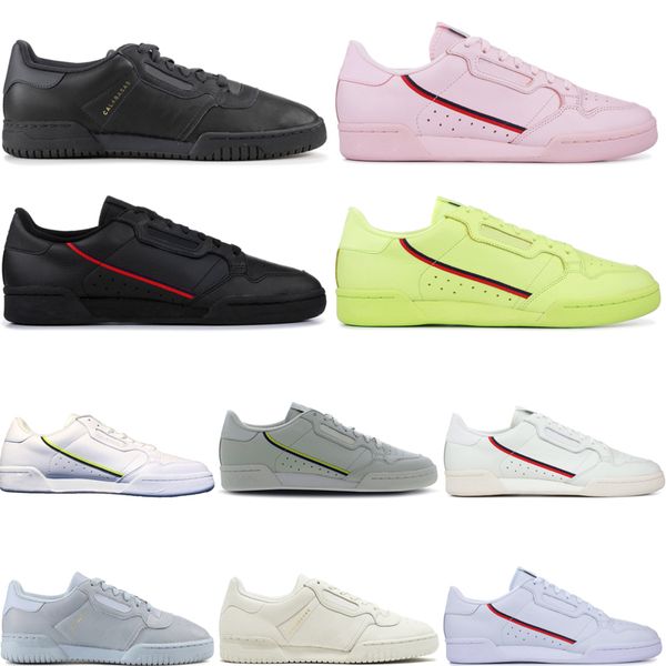 

wholesale continental 80 casual shoes calabasas powerphase designer kanye west aero blue core black og white men women des chaussures
