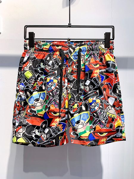 

brand summer style d2 mens board shorts men breathable sport colorful elastic waist beach shorts for men black blue k135, White;black