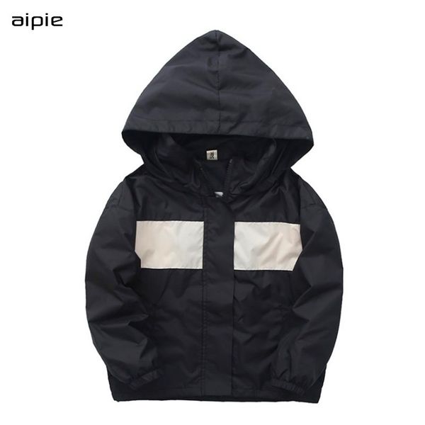 

новый 2020 весна детей куртки новая мода zipper полный рукавами мальчика с капюшоном куртки для детей 4-14 лет coats, Blue;gray