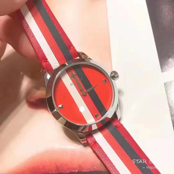 

2020 новых моды роскошных женских часы дизайнерских дам бренда часы качество вскользь кварцевые часы дама моды роскошных часов, Slivery;brown