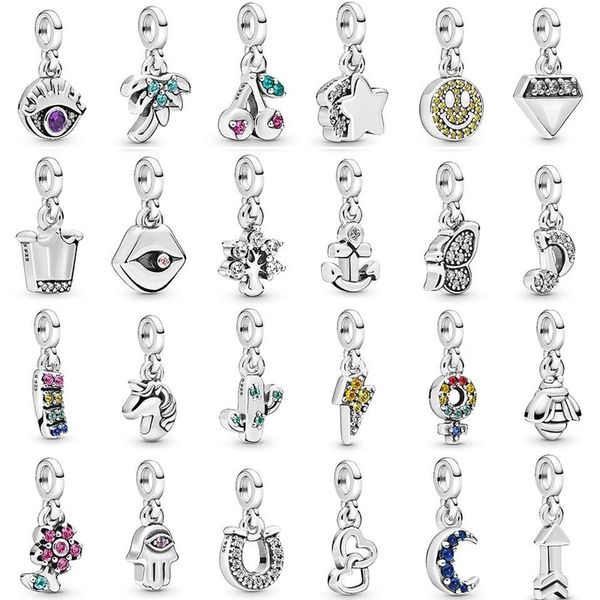 

lism [new / wholesale] 2019 new horseshoe moon little red flower glamour fashion women diy925 sterling silver bracelet strings, Bronze;silver