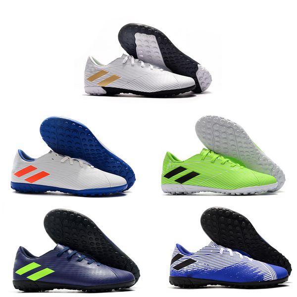 

мужской messi nemeziz 19,4 tf разнообразие стилей бутсы новых 360 аджилити вязать крытую футбольные бутсы обуви us6.5-11