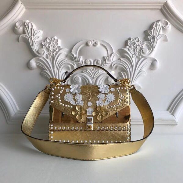 

известное качество конструкторов-сумка бренда 7а сумка brand ladies заклепка личи зерно неподдельной кожи сумки, женщина мешок плеча 48cm