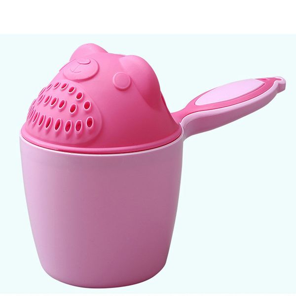 

baby cartoon sprinkler bear shampoo spoon removable shampoo cup baby shampoo water ladle