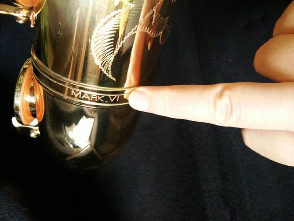 

Mark vi tenor axophone ax mu ical in trument profe ional tenor ax gold lacquer mouthpiece reed neck tenor free