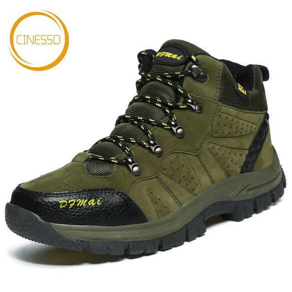 

cinessd large size 36-48 hiking shoes waterproof anti-skid trekking shoes couples outdoor sports climbing boots sneakers