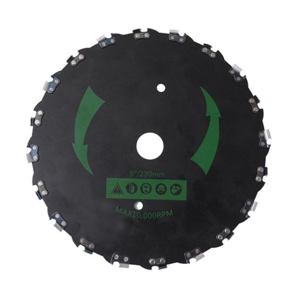 

chain plate grass head 9 inch 20 teeth lawn mower accessories saw blade brush cutter accessories agriculture