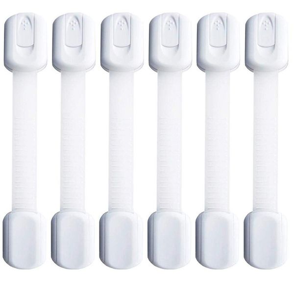 

magnetic children safety drawer lock limiter infant 6 pcs baby drawer latch cabinet protection security invisible locks #l15