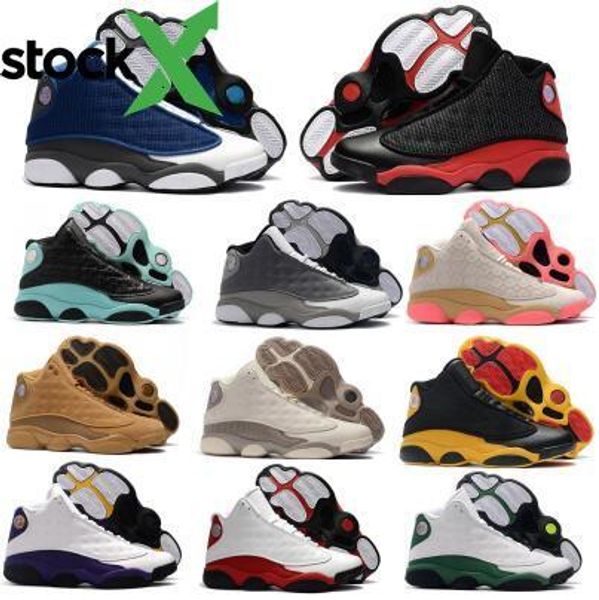 

13 13s mens basketball shoes sneakers women jumpman chinese new year bred ray allen pe og flint island green lakeres chicago cherry shoes