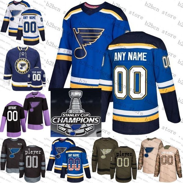 st louis blues custom jersey
