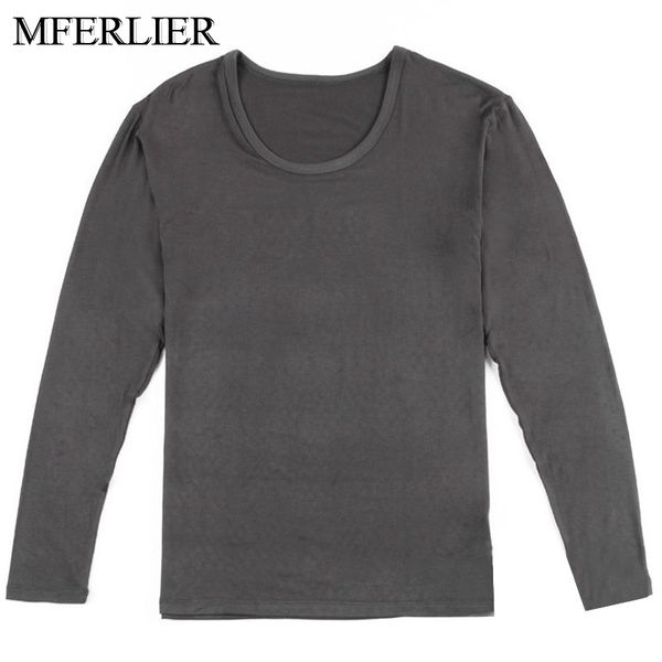 

spring autumn t shirt men plus size 5xl 6xl 7xl 8xl 9xl bust 144cm long sleeve men t shirt, White;black