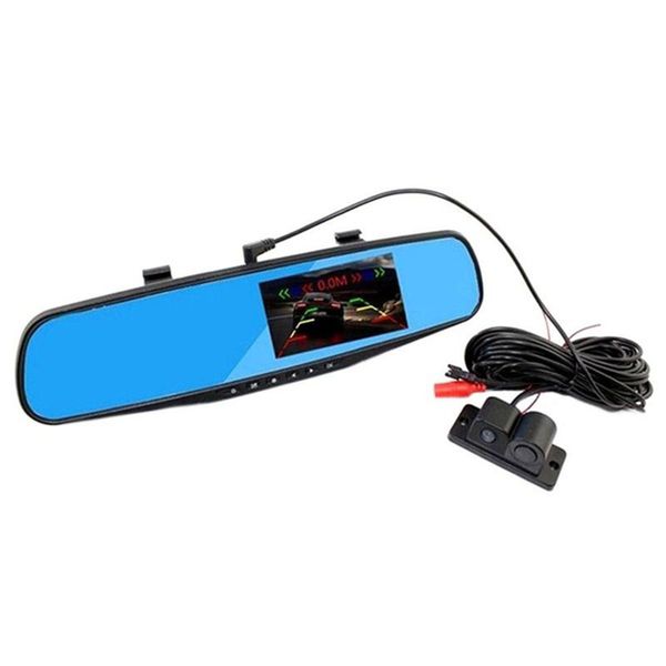 

electronics pz452 4.3 inch lcd rear night viewing mirror car recorder with parking camera