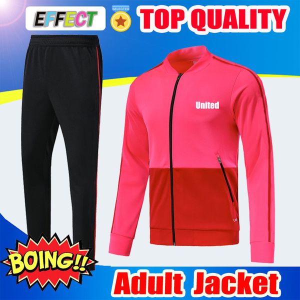 

2018 2019 UTD POGBA Football Jacket Tracksuit Survetement 18/19 ALEXIS LUKAKU de foot LINDELOF UNITED RASHFORD Training suit Sportwears set