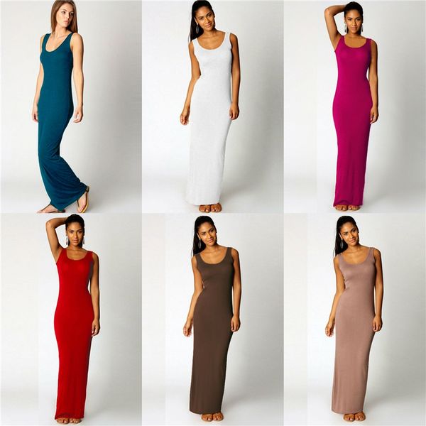 

summer beach dress women plus size fashion printed maxi dresscotton boho dress sleeveless printed long maxi #239, Black;gray