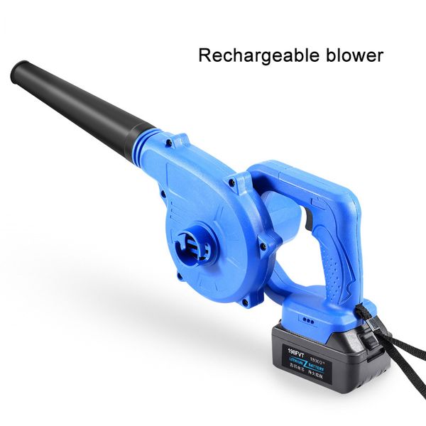 

hand-held lithium battery high-power electric blower blowing suction dual-use dust cleaner stepless speed turbine fan