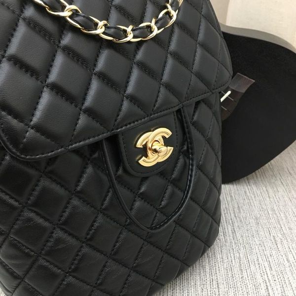 

fa1 french brand ladies backpack fashion entertainment bag classic charm exquisite fashion design party delivery, Black;red