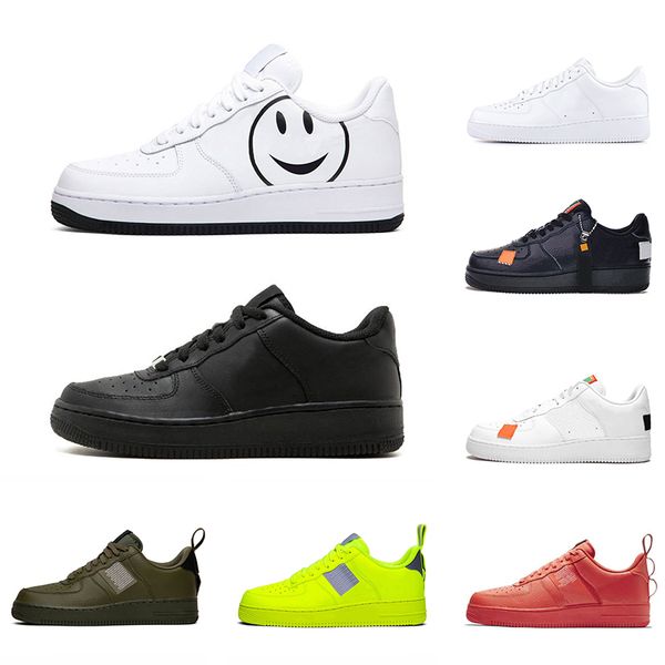 

dunk one men women skateboard casual shoes platform sneakers utility triple black white flax low high cut mens sports ing