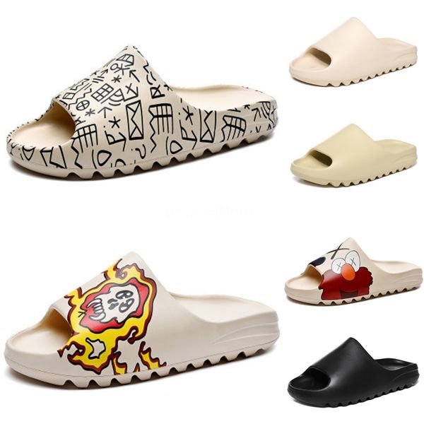 

cosmagic fashion women men sandals 2020 new summer beach wedge trifle hook loop black platform sandalias shoe c09#264, Black;grey