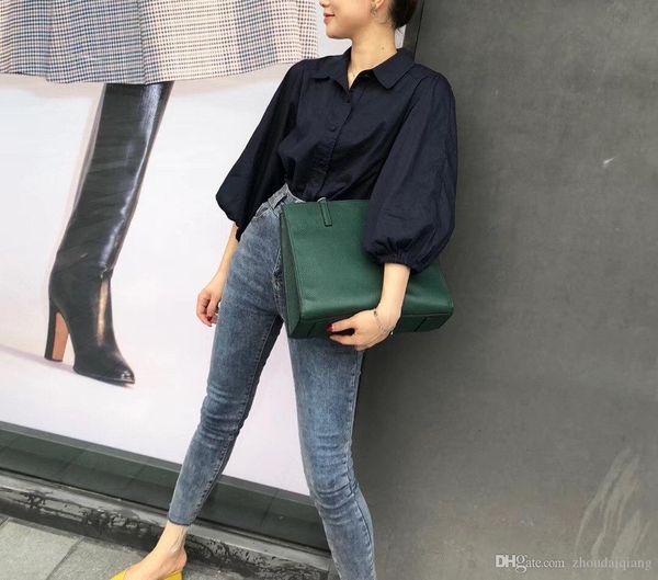 

new style fashion bag designer luxury shoulder soft bag 100%leather five colors 3pcs/lot drop shipping