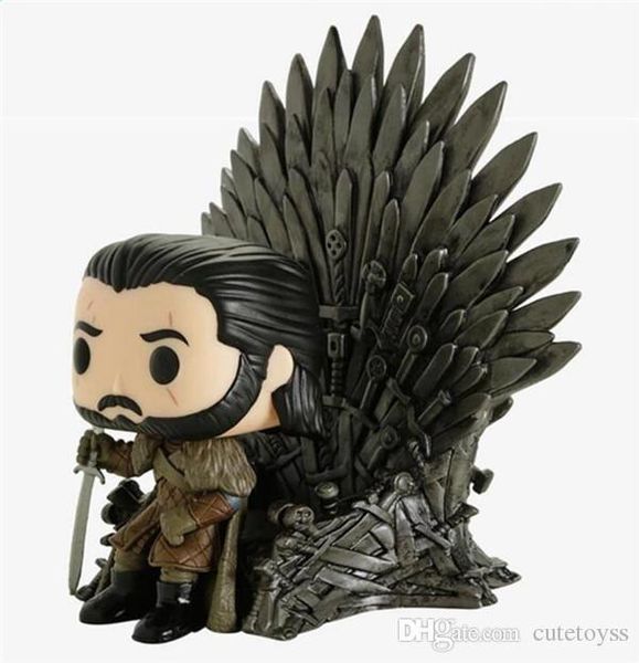 

good funko pop ice and fire jon snow vinyl action figure with box #75 popular toy gift good quality