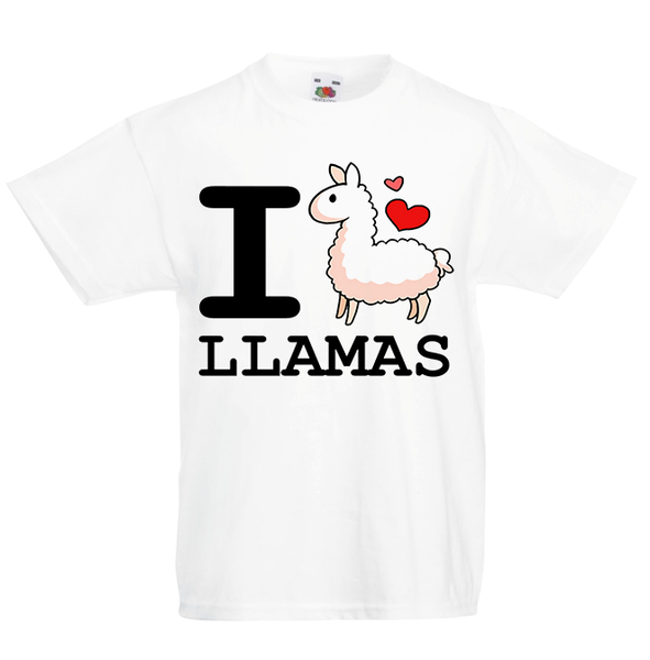 Llama Kid/'s T-Shirt Children Boys Girls Unisex Top