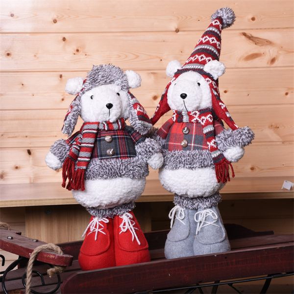 

christmas decoration for home stand large bear figures festival new year birthday gift for family lover friend enfeite de natal