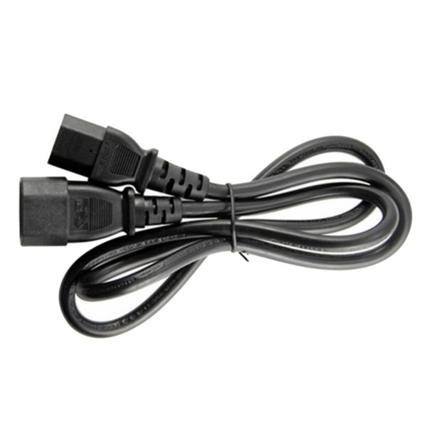 

iec 320 c14 male to c13 female power extension cable replacement 100cm
