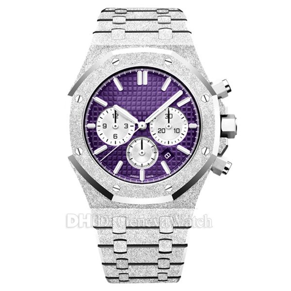 

Luxury men women watche 26331bc gg 1224bc 01 chronograph topwatch vk quartz movement man watch gold 42mm teel ca e montre de luxe