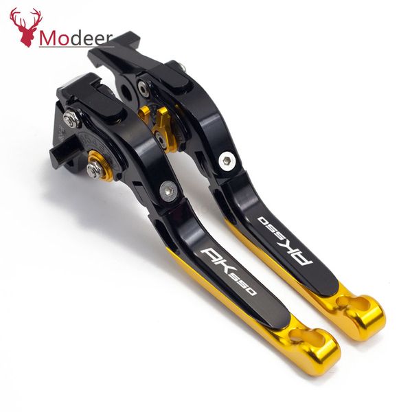 

handle brake lever for kymco ak550 2019 brake levers ak 550 logo cnc adjustable motorcycle accessories brakes clutch levers