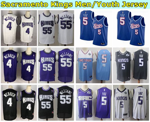 sacramento kings youth jersey