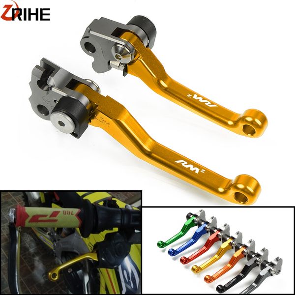 

rmz 250 450 motorcycle dirt bike brake clutch lever cnc pivot foldable handle lever for rmz250 2007-2016 rmz450 2005-2018