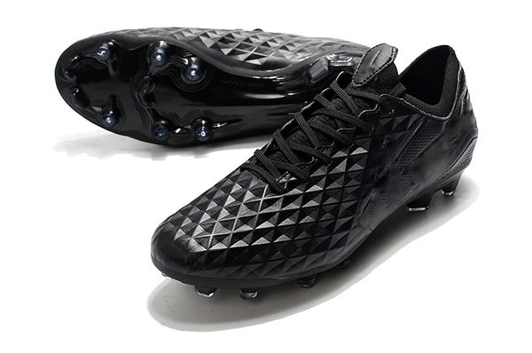 

practical mens soccer shoes tiempo legend 8 elite viii fg soccer cleats under the radar original football boots high quality, Black