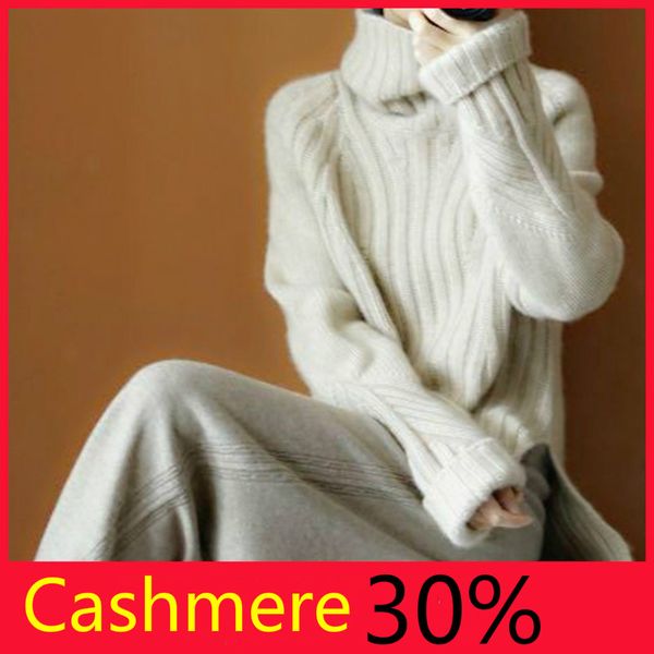 

new fashion winter cashmere wool women pullovers casual long sleeve turtleneck sweaters, White;black