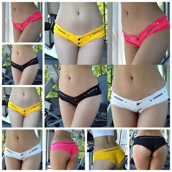 

breaking tide cowboy shorts pants europe united states ultra-short night shop sexy,support mixed batch, White;black