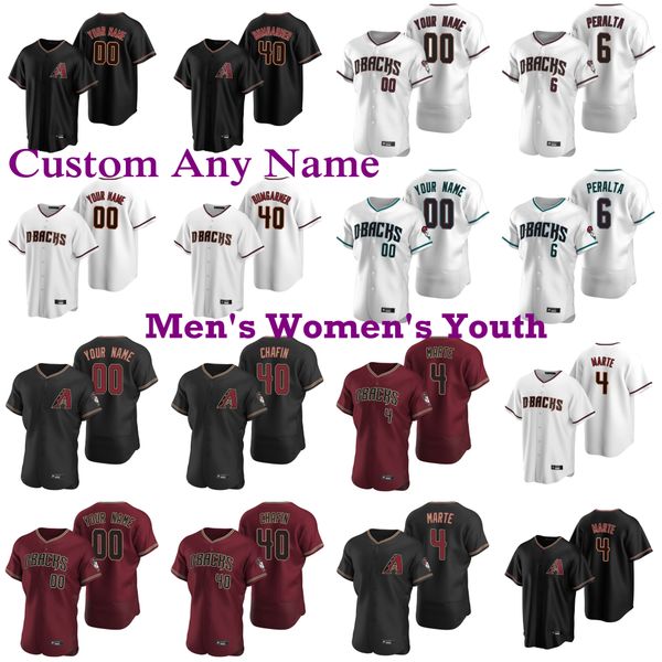 

2020 baseball jerseys luke weaver jersey merrill kelly mike leake nick ahmed silvino bracho stefan crichton stephen vogt custom stitched men, Blue;black