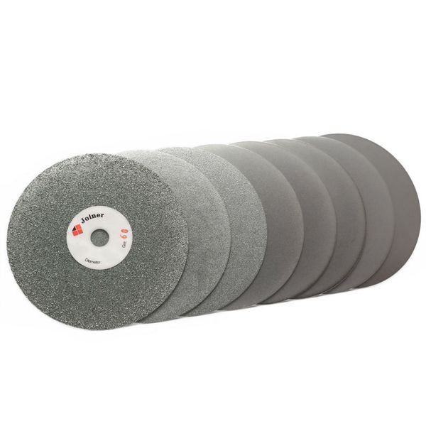 

6" inch 150 mm grit 60-3000 diamond grinding disc abrasive wheel coated flat lap disk for gemstone jewelry glass rock ceramics