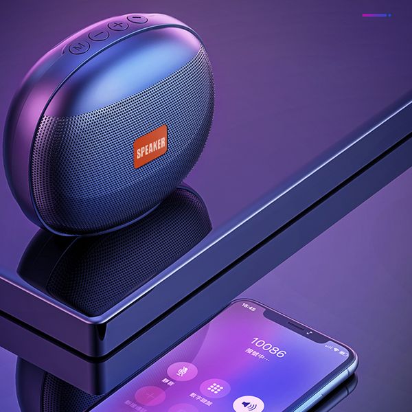 

mini-card sports small stereo subwoofer mini portable wireless tws bluetooth sound speaker audio